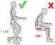 Salli TripleFit Эргономичный стул седло c ортопедическим эффектом Кожа - 6