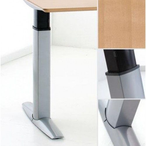 ConSet m23 - стол для работы стоя и сидя регулируемый по высоте электроприводом Черный