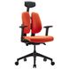 DUOREST D2 Black/Orange - Эргономичное кресло, Компьютерное, Игровое, Геймерское, Ткань, Крестовина пластик, Подголовник регулируемый
