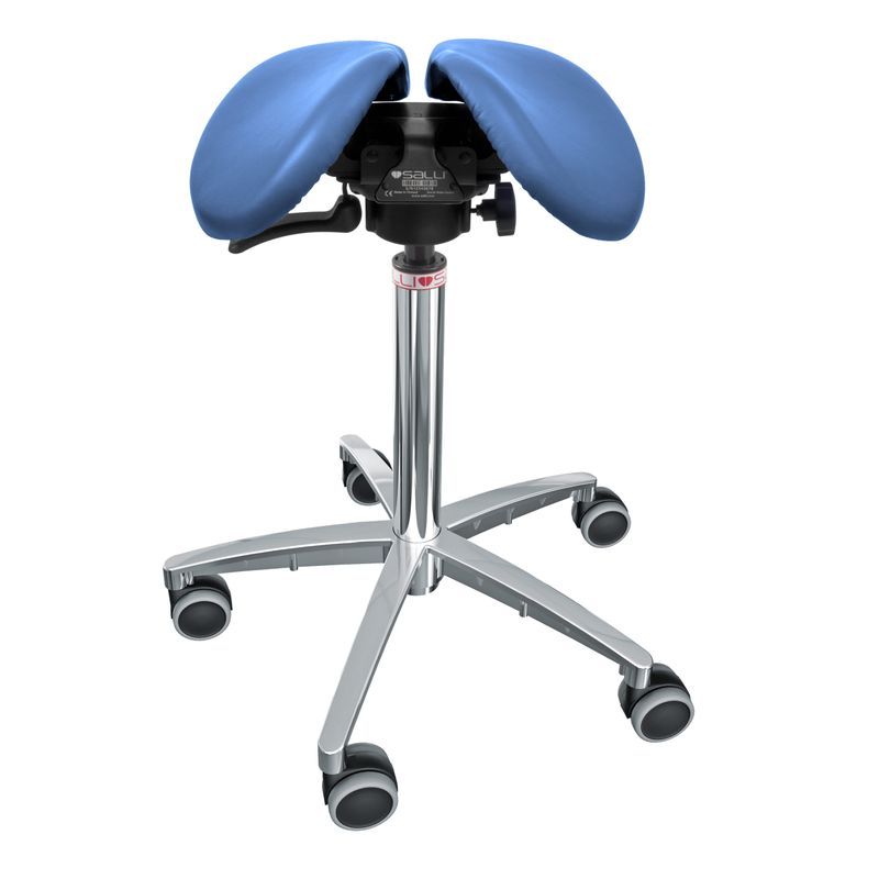 Salli SwayFit Ергономічний стілець сідло c ортопедичним ефектом Шкіра, Бежевий