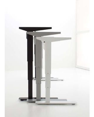 Conset m37-092 - стол для работы стоя и сидя регулируемый по высоте электроприводом flex 112-152, Черный