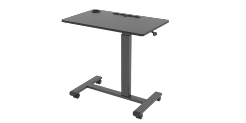 AOKE Mobile Desk Стіл для роботи стоячи і сидячи регульований по висоті пневмотичний