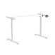 AOKE Crank - стіл для роботи стоячи і сидячи регульований по висоті механічно Сірий - 1