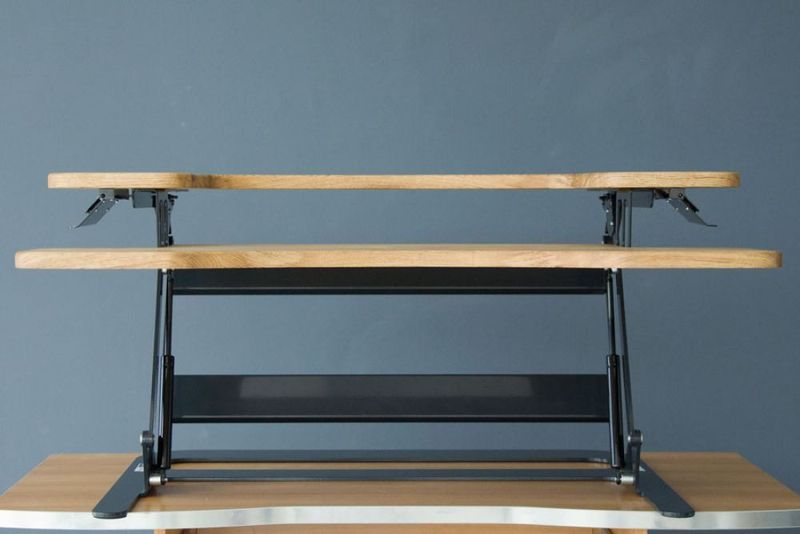 StiyStil Solid Oak Ергономічна надставка на стіл для роботи стоячи і сидячи
