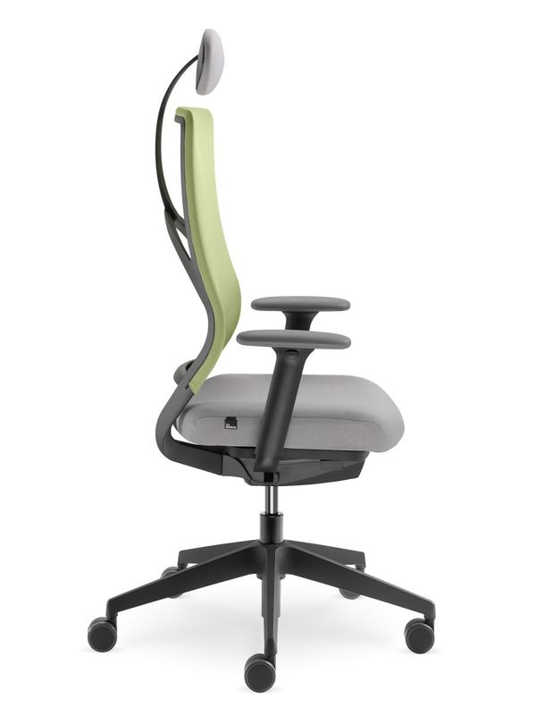 LD SEATING ARCUS 240 - Ергономічне крісло, Комп'ютерне, Ігрове, Геймерське, Сидіння тканина, Спинка сітка, Хрестовина алюміній, Підголівник регульований
