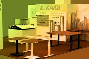 Производитель KAIDI - почему столы с регулировкой высоты так популярны и где их тестировать в Украине