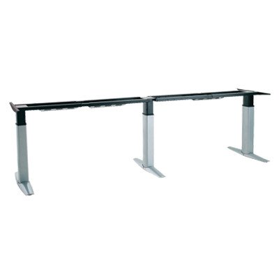 ConSet m23-3l - стіл для роботи стоячи і сидячи регульований по висоті електроприводом глибина - 78/ ширина від 145 до 190, чорний