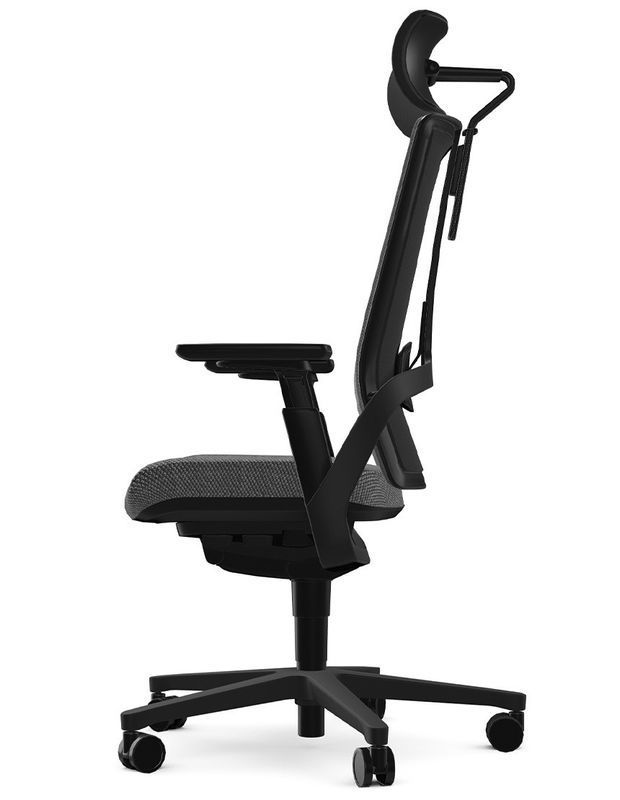 SENATOR I-WORKCHAIR 2.0 ZINC - Эргономичное кресло, Компьютерное, Игровое, Геймерское, Ткань, Крестовина нейлон, Подголовник регулируемый