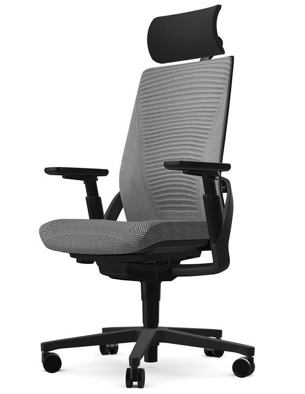 SENATOR I-WORKCHAIR 2.0 ZINC - Эргономичное кресло, Компьютерное, Игровое, Геймерское, Ткань, Крестовина нейлон, Подголовник регулируемый