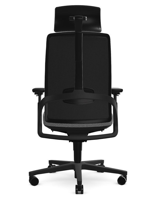 SENATOR I-WORKCHAIR 2.0 ZINC - Эргономичное кресло, Компьютерное, Игровое, Геймерское, Ткань, Крестовина нейлон, Подголовник регулируемый