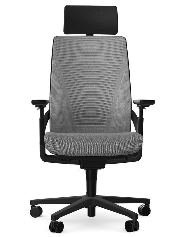 SENATOR I-WORKCHAIR 2.0 ZINC - Эргономичное кресло, Компьютерное, Игровое, Геймерское, Ткань, Крестовина нейлон, Подголовник регулируемый