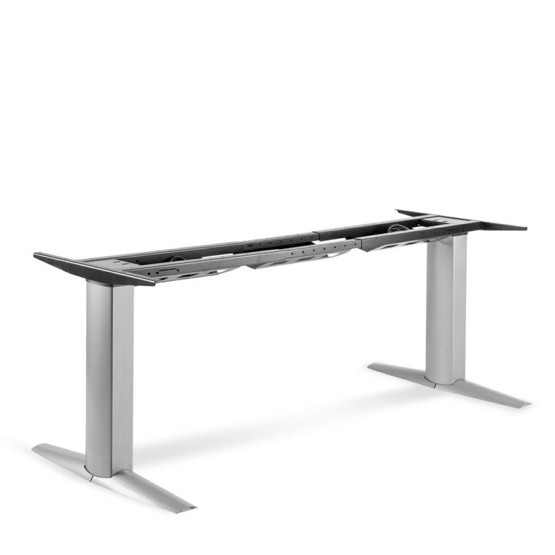ConSet m23 - стіл для роботи стоячи і сидячи регульований по висоті електроприводом Чорний