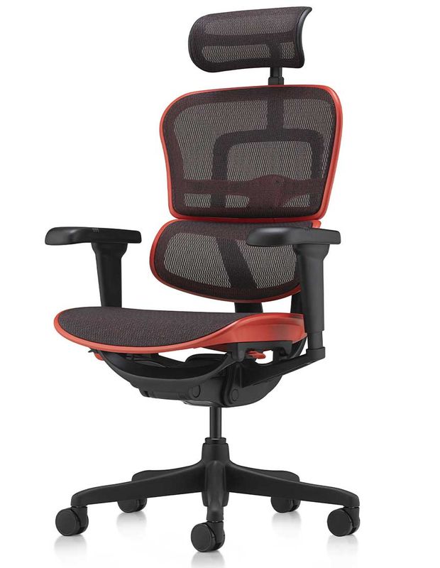 ERGOHUMAN ULTRA GAMING EQUATOR RED - Эргономичное игровое кресло