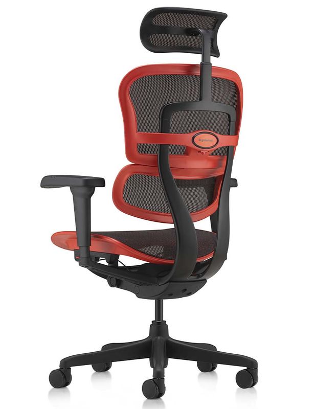 ERGOHUMAN ULTRA GAMING EQUATOR RED - Эргономичное игровое кресло