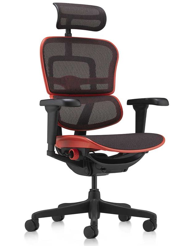 ERGOHUMAN ULTRA GAMING EQUATOR RED - Эргономичное игровое кресло