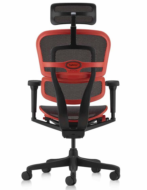 ERGOHUMAN ULTRA GAMING EQUATOR RED - Эргономичное игровое кресло