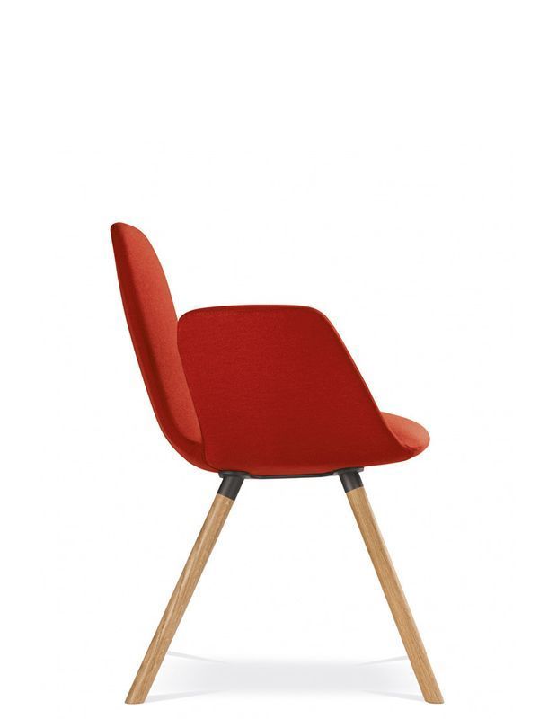 LD SEATING HARMONY MODERN 870-D - Кресло для конференций и посетителей, Компьютерное, Игровое, Геймерское, На деревянных ножках