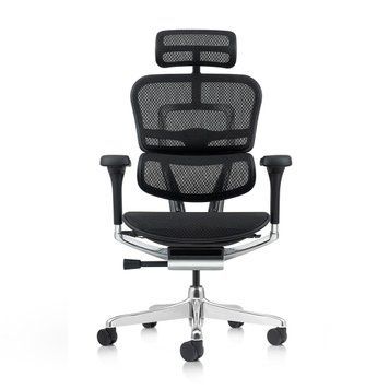 Крісло ERGOHUMAN ELITE 2 (EHE2-AB-HAM-5D-L, СІТКА T-168-B1 BLACK), ергономічне