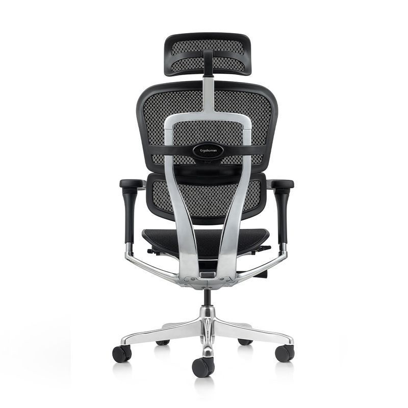 Крісло ERGOHUMAN ELITE 2 (EHE2-AB-HAM-5D-L, СІТКА T-168-B1 BLACK), ергономічне