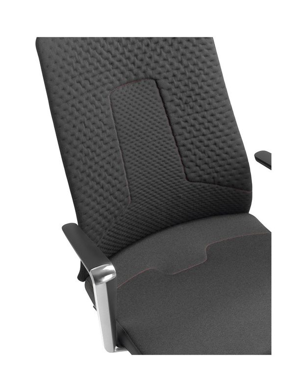 LD SEATING FOLLOWME - Эргономичное кресло для руководителя, Серый, Компьютерное, Игровое, Геймерское, Трикотажная  ткань, Крестовина алюминий, Гибкая спинка