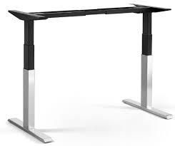 Ergon chrom - стіл для роботи стоячи і сидячи регульований по висоті електроприводом