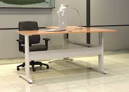 ConSet m15-3l - стіл для роботи стоячи і сидячи регульований по висоті електроприводом Данія, Сірий
