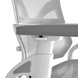 SPINELINE Invite - Ергономічне крісло, Білий, Комп'ютерне, Ігрове, Геймерське, Сітка, Хрестовина метал, Білий пластик, Динамічна поперекова підтримка, Підголівник регульований