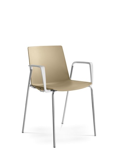 Крісло для відвідувачів LD SEATING SKY FRESH 050-N4, BR-N0