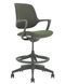 BARSTOOL NIRO-D34 OLIVE GREEN - Ергономічне барне крісло, Комп'ютерне, Ігрове, Геймерське, Хрестовина посилений пластик, З підставкою для ніг